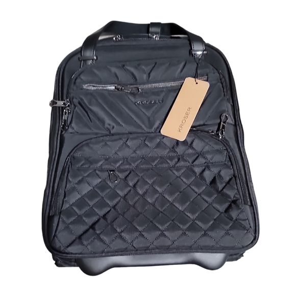 Kroser Bags Carry On Underseat Multifunctional6inch Lightweight Overnight Suitcase Poshmark